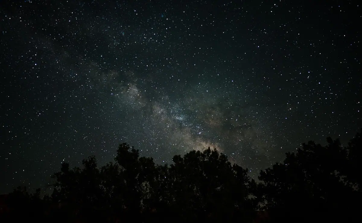 The night sky above The Joy Sedona